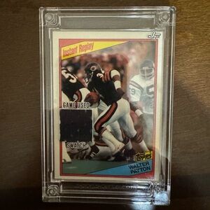 Jersey fusion 2024 Walter Payton game worn swatch card
